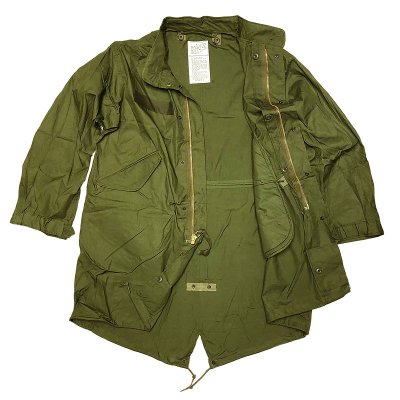 画像1: US.ARMY M-65 Fishtail Parka S 1983'S  NOS モッズコート シェル デッド