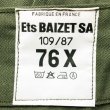 画像7: Deadstock 1990'S French ARMY F2 HBT Cargo フランス軍 コンバットパンツ (7)