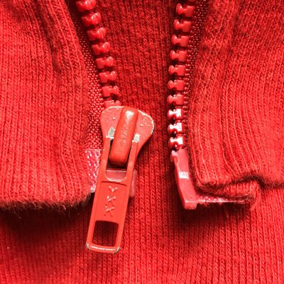 画像2: 【Vintage/Used】Champion® REVERSE WEAVE® ZIP HOODIE 赤 USA製