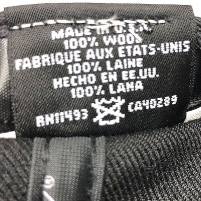 画像3: NEWERA x NEEDLES BB CAP 1st 2000'S NOS Made in USA アメリカ製 黒