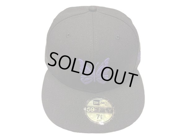 画像1: NEWERA x NEEDLES BB CAP 1st 2000'S NOS Made in USA アメリカ製 黒 (1)