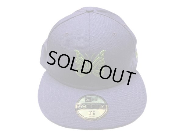 画像1: NEWERA x NEEDLES BB CAP 1st 2000'S NOS Made in USA アメリカ製 紫 (1)