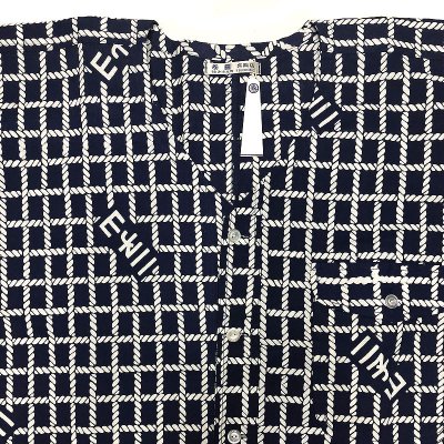 画像2: MAKITAGOFUKUTEN UOGASHI SHIRT すもう柄 Handmade in JAPAN