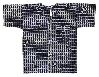 画像1: MAKITAGOFUKUTEN UOGASHI SHIRT すもう柄 Handmade in JAPAN