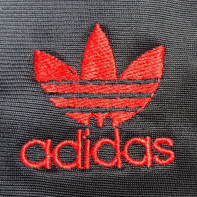 画像2: 【Vintage/Used】ADIDAS TRACK PANT 1980’S MINT アメリカ製 黒×赤