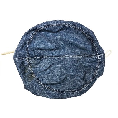 画像2: 【Vintage/Used】US.NAVY INDIGO DENIM LAUNDRY BAG 1940'S