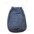 画像2: 【Vintage/Used】US.NAVY INDIGO DENIM LAUNDRY BAG 1940'S (2)