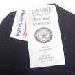 画像4: Deadstock 1990'S US.NAVY Wool Watch Cap 米海軍 ニット・キャップ 紺 (4)