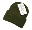 画像2: Deadstock 2000'S US.Military Watch Cap Wool 米軍ニット・キャップ OG (2)