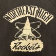 画像5: 【Vintage/Used】1960'S ”NORTHEAST HIGH Rockets"スウェット 黒 (5)