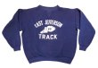 画像2: 【Vintage/Used】RUSSEL1974'S 前V スウェット"EAST JEFFERSON TRACK" (2)