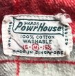 画像7: 【Vintage/Used】POWER HOUSE(WARDS) Print Flannel Shirts 1960'S (7)