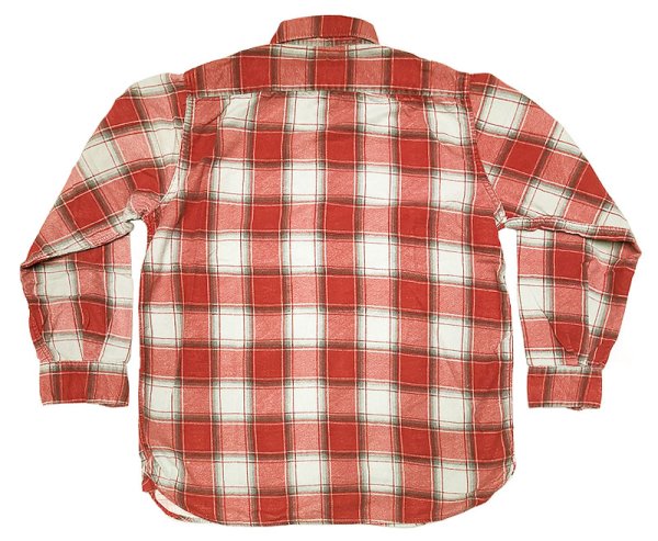 画像3: 【Vintage/Used】POWER HOUSE(WARDS) Print Flannel Shirts 1960'S (3)