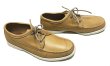 画像4: Deadstock 1990'S Quoddy Trail TAN Deck Mocassin アメリカ製 シミ有 (4)