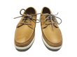 画像1: Deadstock 1990'S Quoddy Trail TAN Deck Mocassin アメリカ製 シミ有 (1)