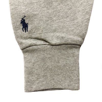 画像2: POLO Ralph Lauren ATHLETIC ”RL” Hoodie 灰  ポロラルフローレン 