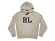 画像1: POLO Ralph Lauren ATHLETIC ”RL” Hoodie 灰  ポロラルフローレン  (1)