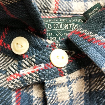 画像2: POLO COUNTRY Plaid Heavy Flannel Shirts ポロ・カントリー チンスト 