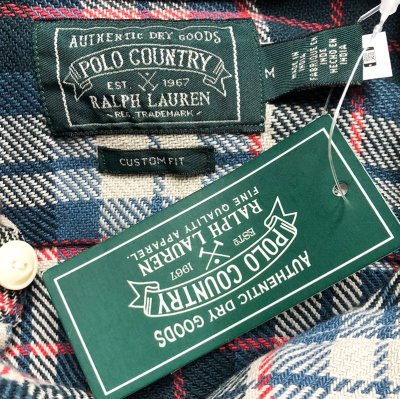 画像3: POLO COUNTRY Plaid Heavy Flannel Shirts ポロ・カントリー チンスト 