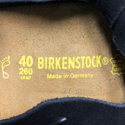 画像1: BIRKENSTOCK® Boston BK Suede  ビルケンシュトック ボストン 新品 箱付