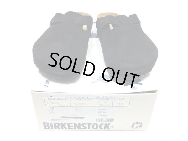 画像1: BIRKENSTOCK® Boston BK Suede  ビルケンシュトック ボストン 新品 箱付 (1)