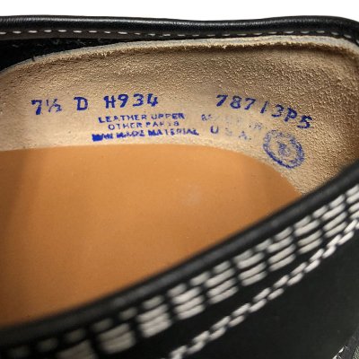 画像3: Deadstock 1990'S SEQUOIA H934 MOC TOE OXFORD アメリカ製 箱付