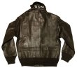 画像2: US AUTHENTIC G-1 US Naval Leather Flight Jacket NOS 新品未使用 (2)