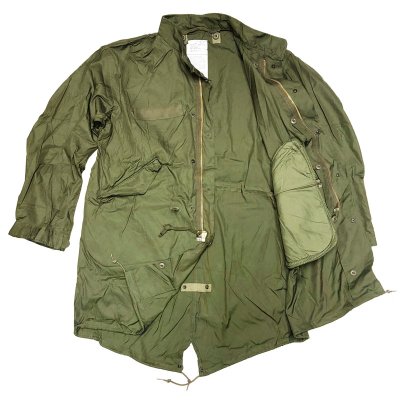 画像1: US.ARMY M-65 Fishtail Parka S 1983'S  NOS モッズコート シェル デッド ３