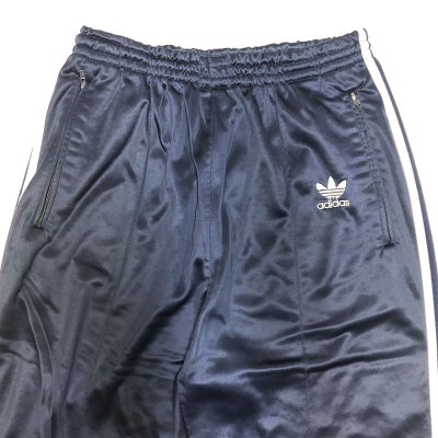 画像1: 【Vintage/Used】ADIDAS TRACK PANT XL 1980’S  アメリカ製 紺×白