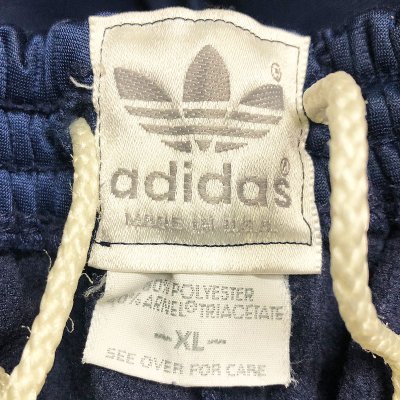 画像3: 【Vintage/Used】ADIDAS TRACK PANT XL 1980’S  アメリカ製 紺×白