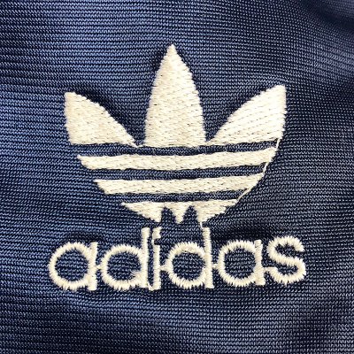 画像2: 【Vintage/Used】ADIDAS TRACK PANT XL 1980’S  アメリカ製 紺×白