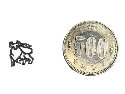 画像3: Merrill Lynch Lapel Pin "Bull" メリルリンチ ラペルピン ブル #853