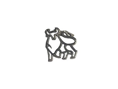 画像1: Merrill Lynch Lapel Pin "Bull" メリルリンチ ラペルピン ブル #853