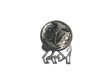 画像2: Merrill Lynch Lapel Pin "Bull" メリルリンチ ラペルピン ブル #853 (2)