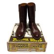 画像2: Deadstock 1970'S NOCONA M100 BOOT RUSS Made in USA 箱付 (2)