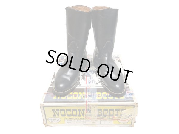 画像1: Deadstock 1970'S NOCONA M200 BOOT BLACK Made in USA 箱付 (1)