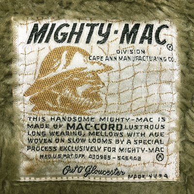 画像3: 【Vintage/Used】MIGHTY-MAC® Corduroy Half Coat 1970'S Made in USA  