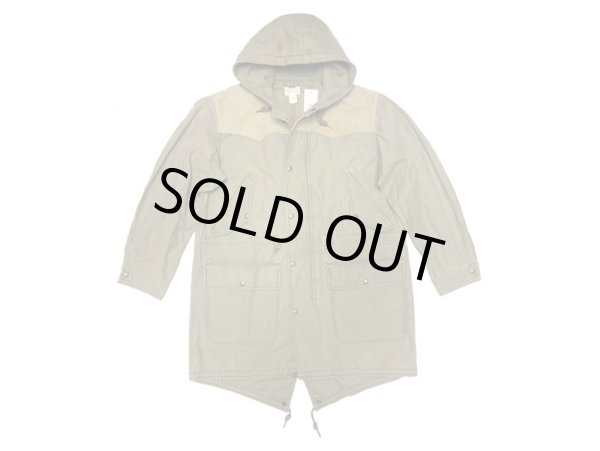 画像1: RRL Wilson Parka ダブルアールエル レザーヨーク フィシュテールパーカー (1)