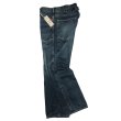 画像4: RRL US.NAVY BOZEMAN Denim Trouser Buckle Back Vintage加工  (4)