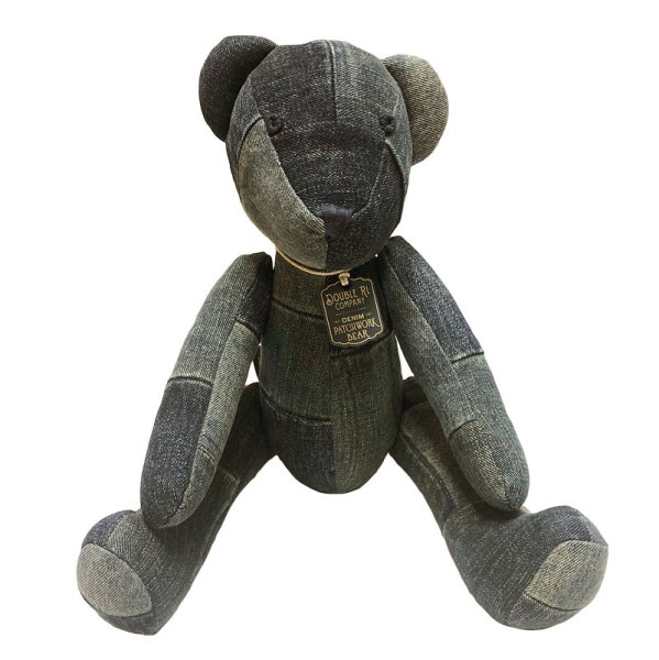 画像3: RRL LIMITED Denim Patch Work BEAR  ダブルアールエル リミテッド ベア (3)