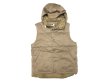 画像1: ENGINEERED GARMENTS® HBT Beige Down Vest W/Hood NOS L (1)