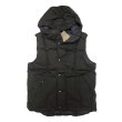 画像2: ENGINEERED GARMENTS® 65/35 Black Down Vest W/Hood NOS L (2)