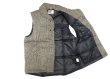 画像4: ENGINEERED GARMENTS® Homespun Down Vest Shawl Collar NOS L (4)