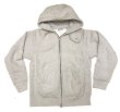 画像2: ENGINEERED GARMENTS® WORKADAY Raglan Zip Hoodie USA製 灰 (2)