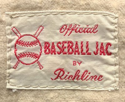 画像3: 【Vintage/Used】N.Y. Yankees Richline Baseball Jac 1950'S Boys