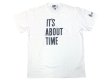 画像1: ENGINEERED GARMENTS® Pocket-Tee "IT'S ABOUT TIME" カナダ製 白 7 (1)