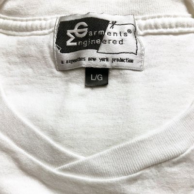 画像3: ENGINEERED GARMENTS® Pocket-Tee "IT'S ABOUT TIME" カナダ製 白 7