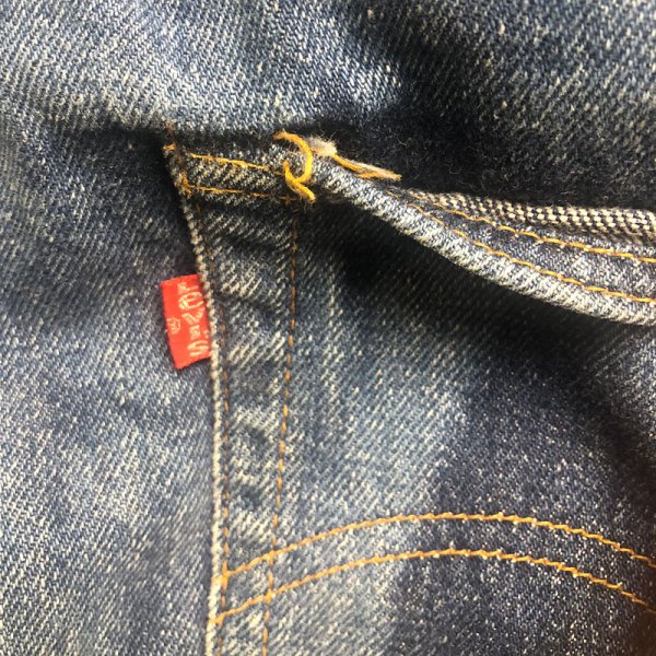 画像7: 【Vintage/Used】LEVI'S 501 JEANS  66シングル 前期 1970’S ブリーチ (7)