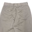 画像6: 【Vintage/Used】SEARS ARMY TWILL GRAY CHINO PANTS 34×32 USA製 (6)