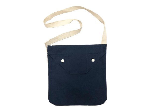 画像1: ENGINEERED GARMENTS® Shoulder Pouch NOS NAVY Made in USA　  (1)